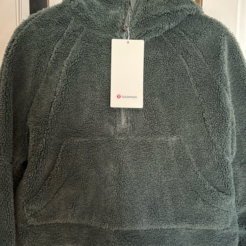 Lululemon Scuba Oversized Half-Zip Fleece Hoodie M/L